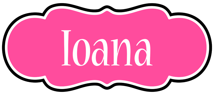 Ioana invitation logo