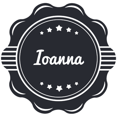 Ioanna badge logo