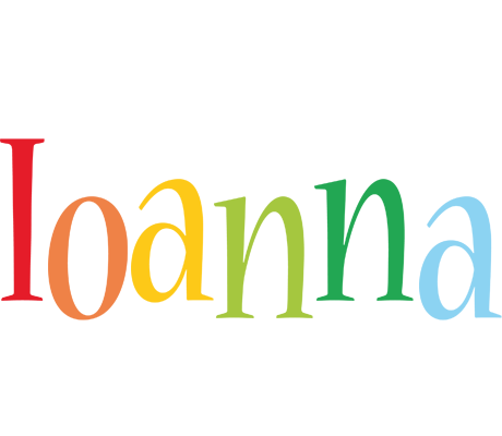 Ioanna birthday logo