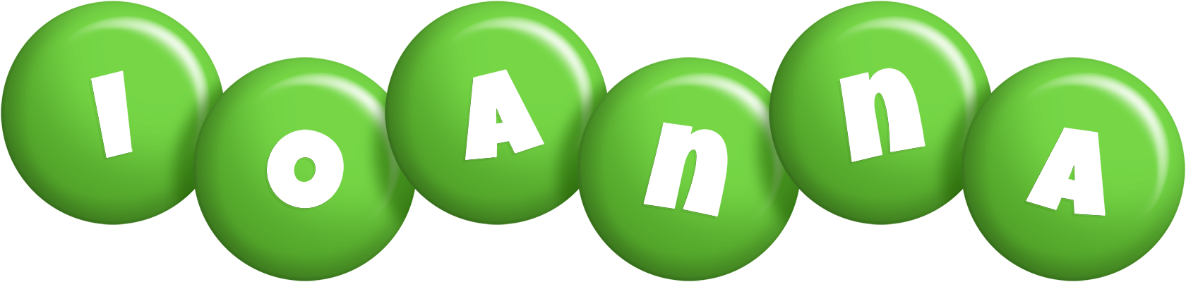 Ioanna candy-green logo