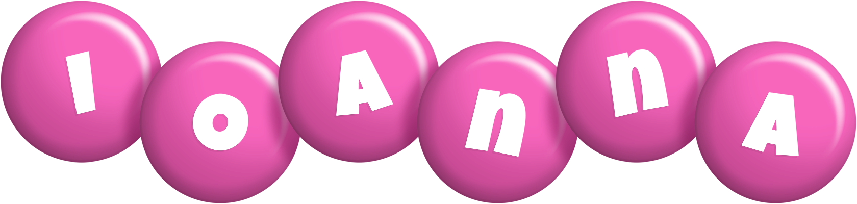 Ioanna candy-pink logo