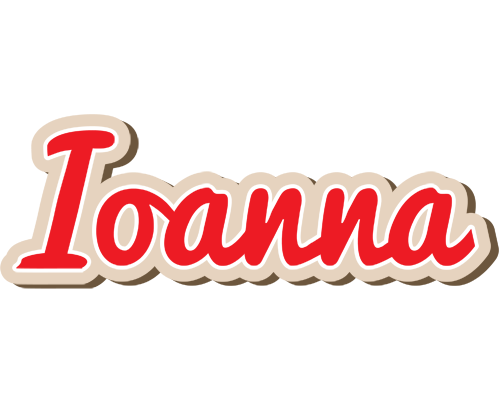 Ioanna chocolate logo