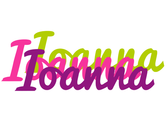 Ioanna flowers logo