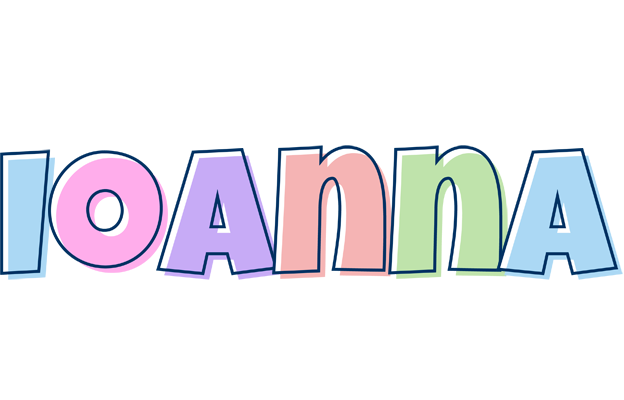 Ioanna pastel logo