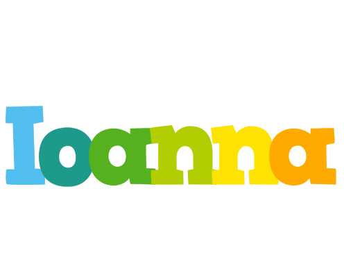 Ioanna rainbows logo