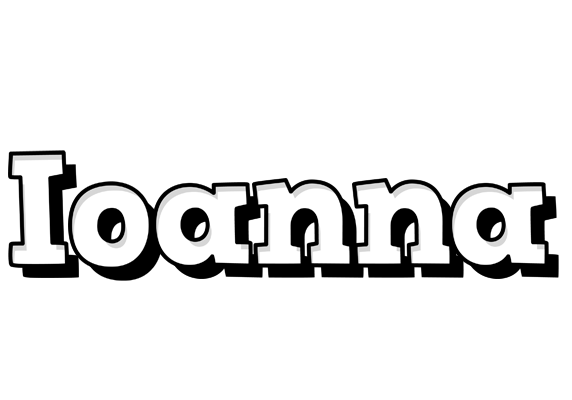 Ioanna snowing logo