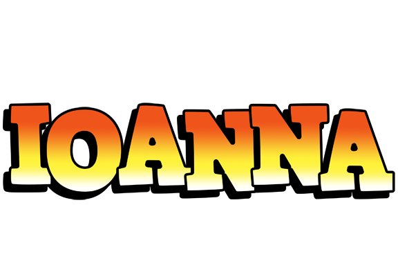 Ioanna sunset logo