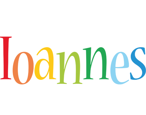 Ioannes birthday logo