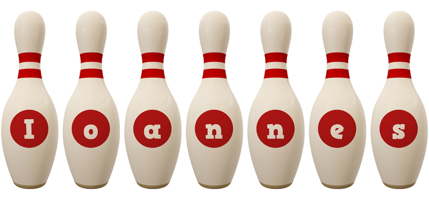 Ioannes bowling-pin logo