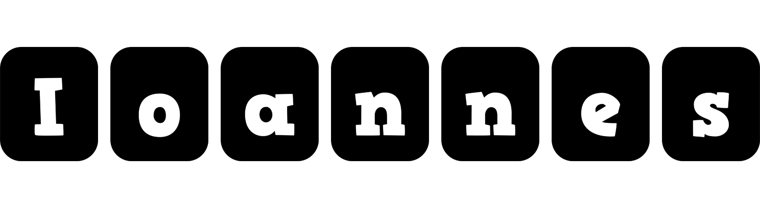 Ioannes box logo