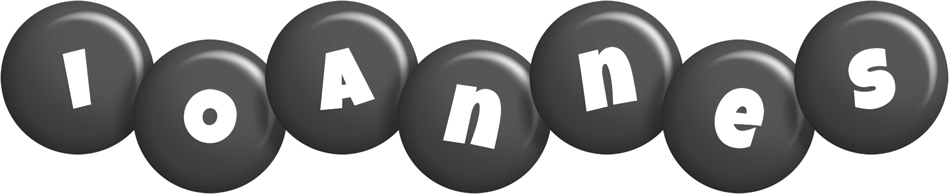 Ioannes candy-black logo
