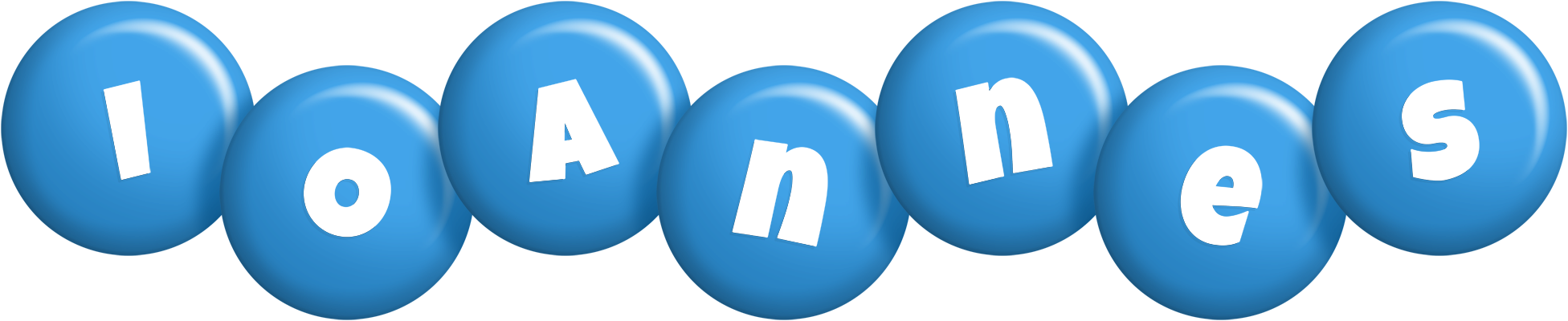Ioannes candy-blue logo
