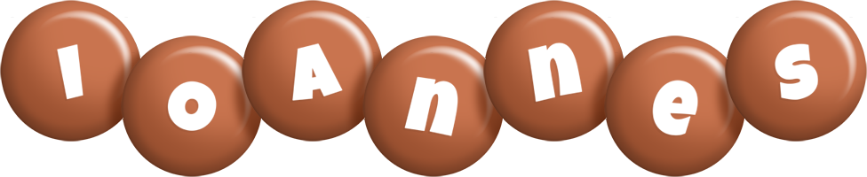 Ioannes candy-brown logo