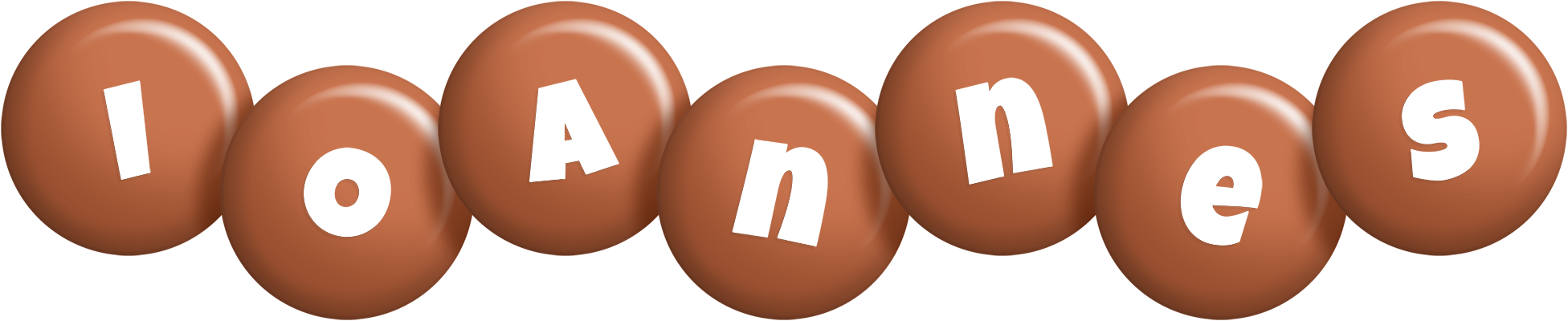 Ioannes candy-brown logo