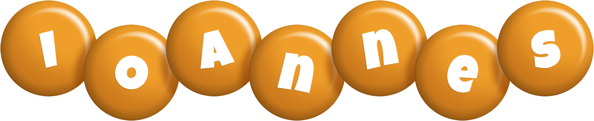 Ioannes candy-orange logo