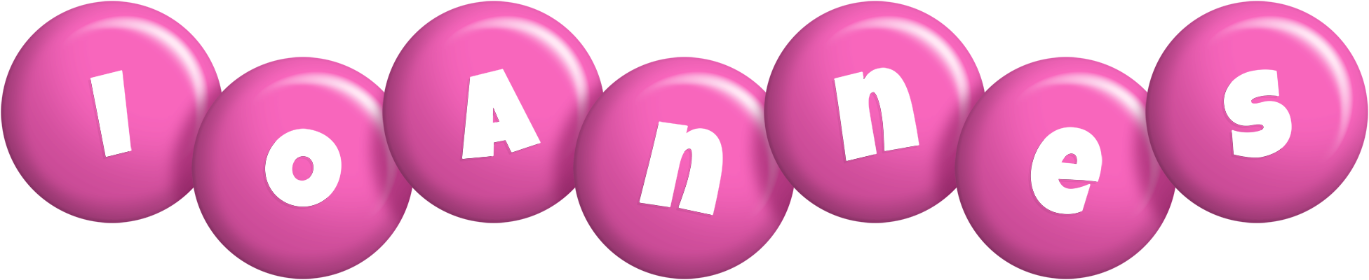 Ioannes candy-pink logo