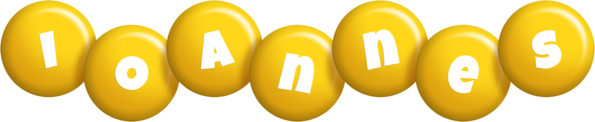 Ioannes candy-yellow logo