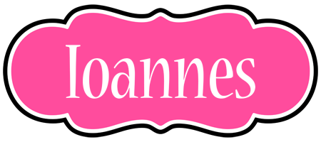 Ioannes invitation logo