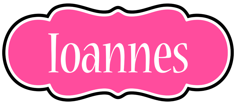 Ioannes invitation logo