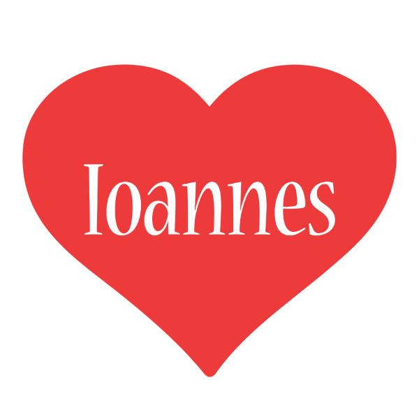 Ioannes love logo
