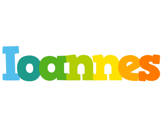 Ioannes rainbows logo