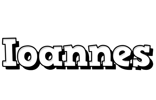 Ioannes snowing logo