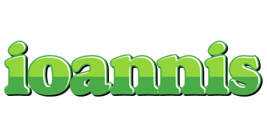 Ioannis apple logo