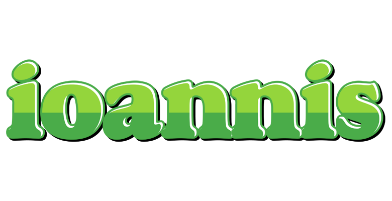 Ioannis apple logo