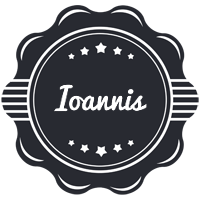 Ioannis badge logo