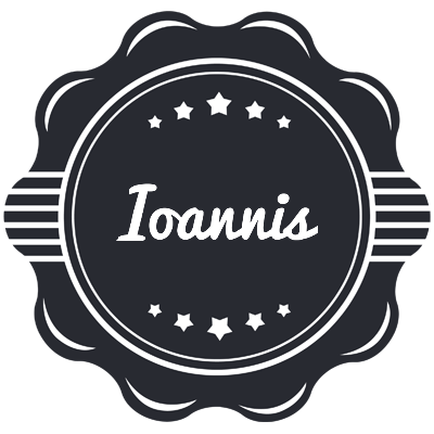Ioannis badge logo