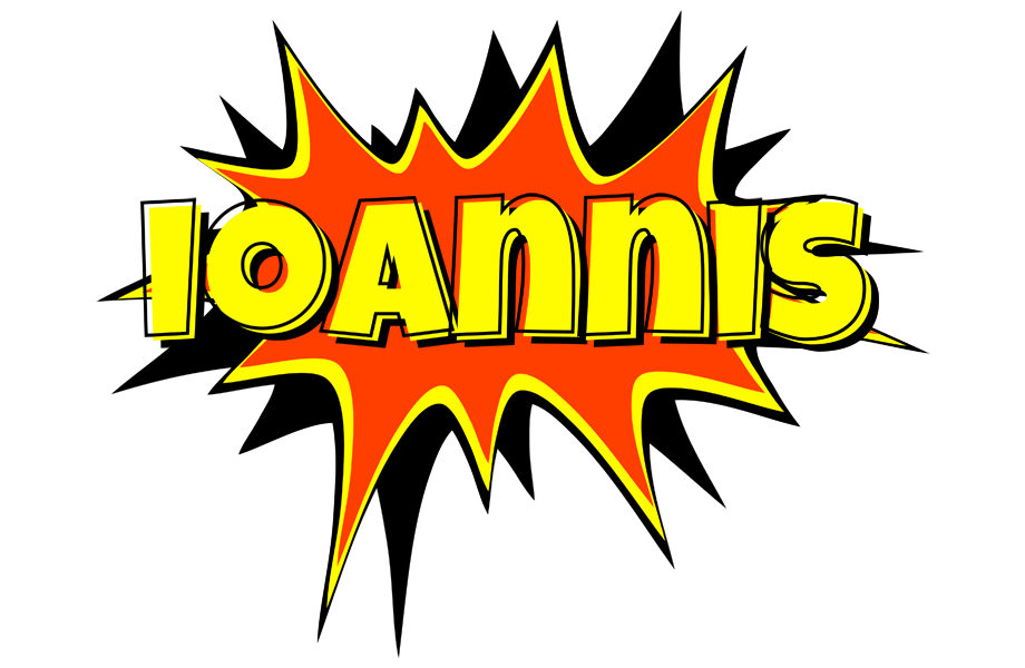 Ioannis bazinga logo