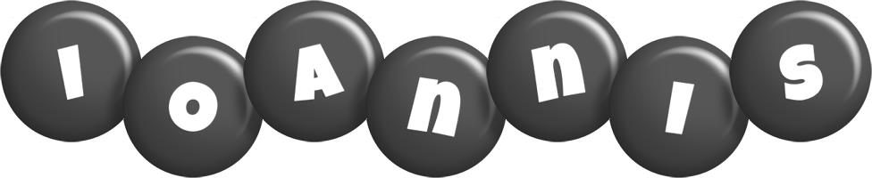 Ioannis candy-black logo