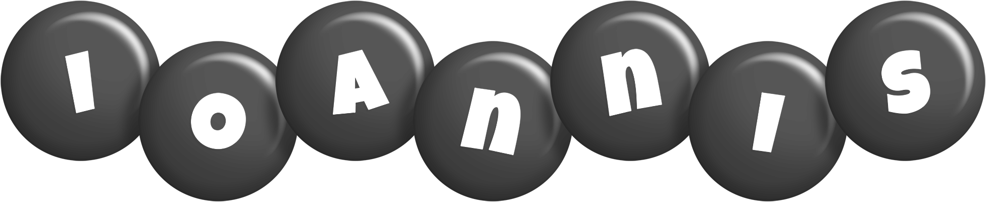 Ioannis candy-black logo