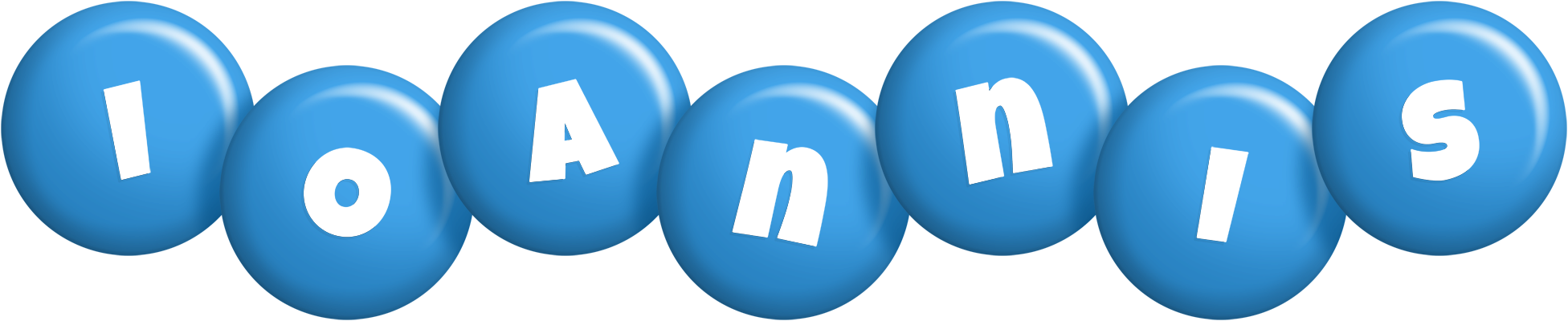 Ioannis candy-blue logo