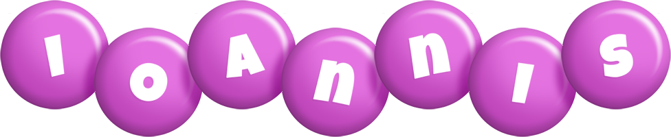 Ioannis candy-purple logo