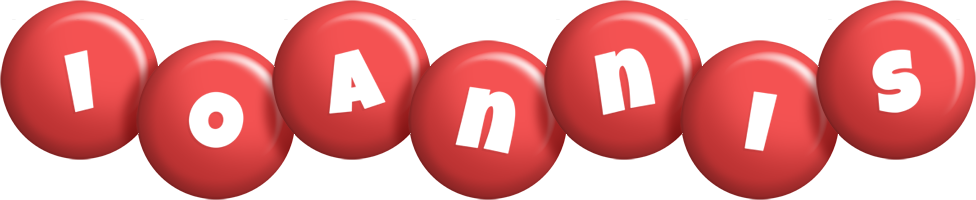 Ioannis candy-red logo