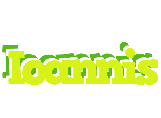 Ioannis citrus logo