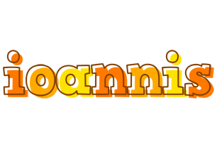Ioannis desert logo