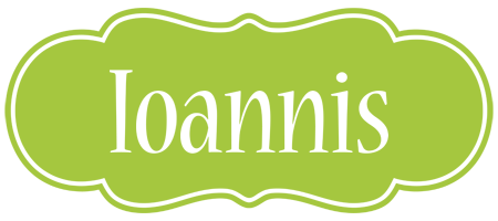Ioannis family logo