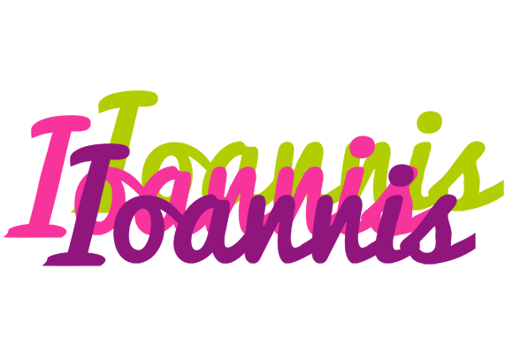 Ioannis flowers logo