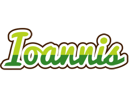 Ioannis golfing logo