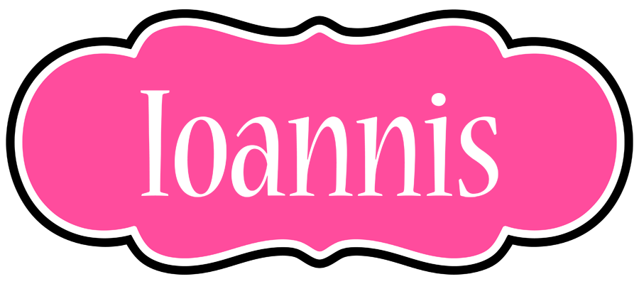 Ioannis invitation logo