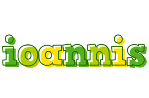 Ioannis juice logo