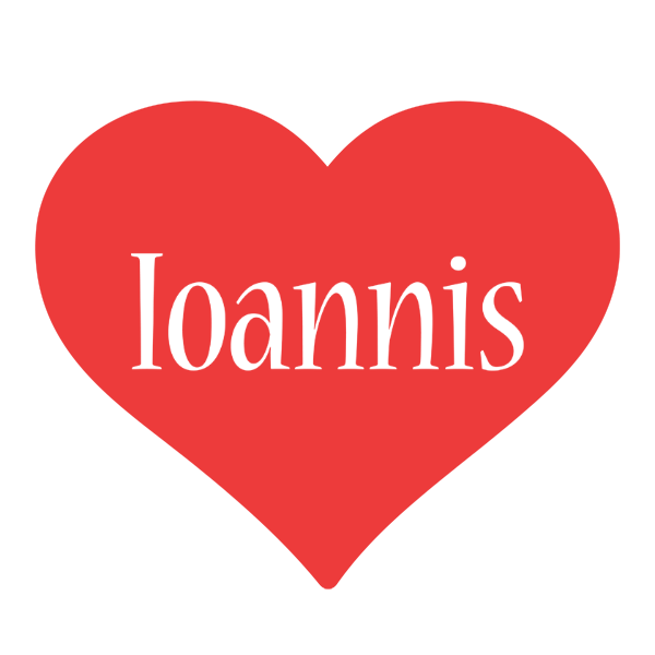Ioannis love logo