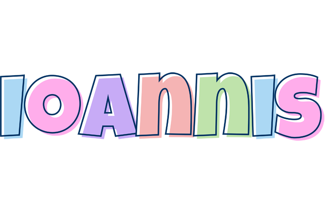 Ioannis pastel logo