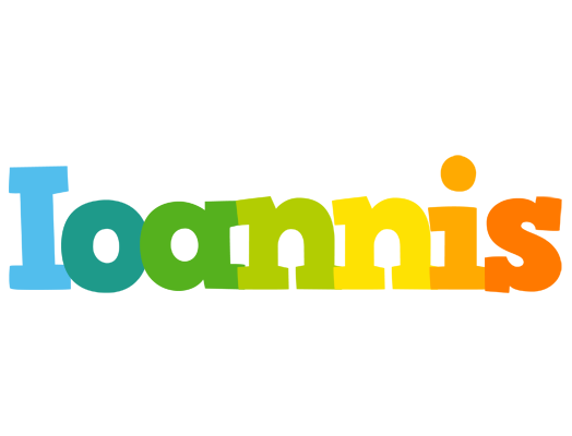 Ioannis rainbows logo