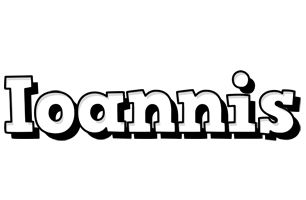 Ioannis snowing logo