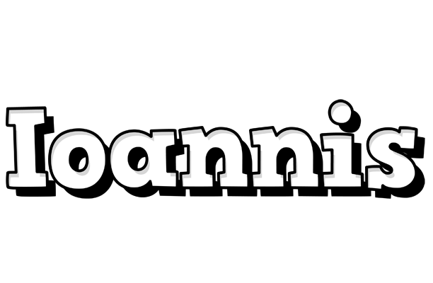 Ioannis snowing logo