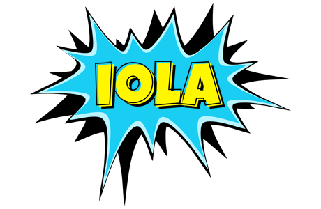 Iola amazing logo