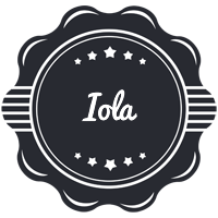 Iola badge logo